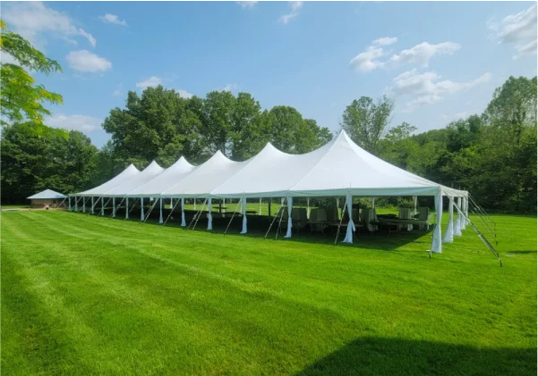 Tampa Outdoor Event Tent Rental with Six Peaks